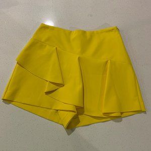 Yellow Zara Skirt